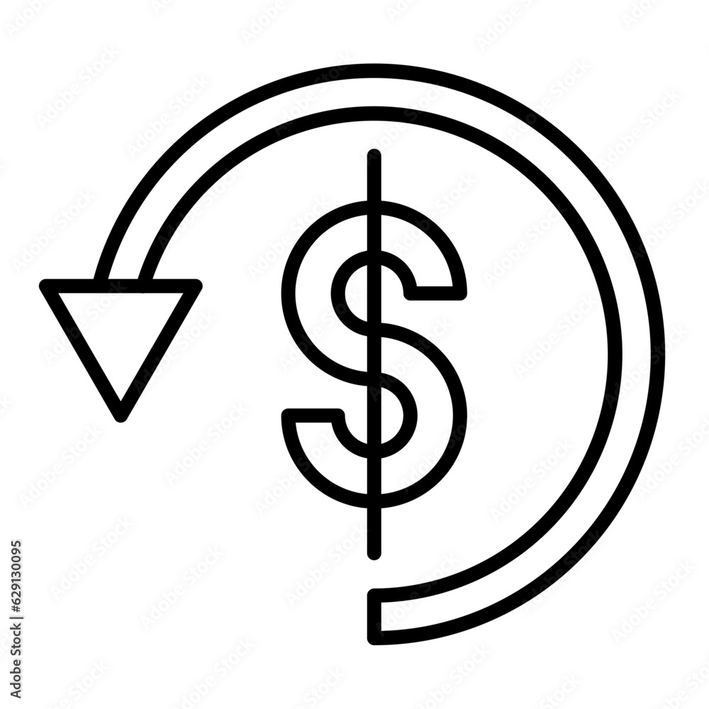 dollar sign icon