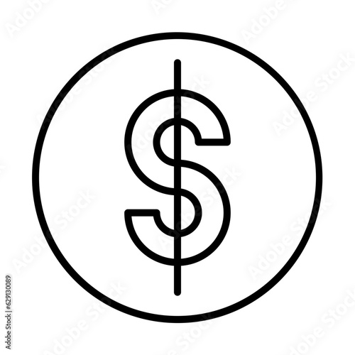 dollar sign icon