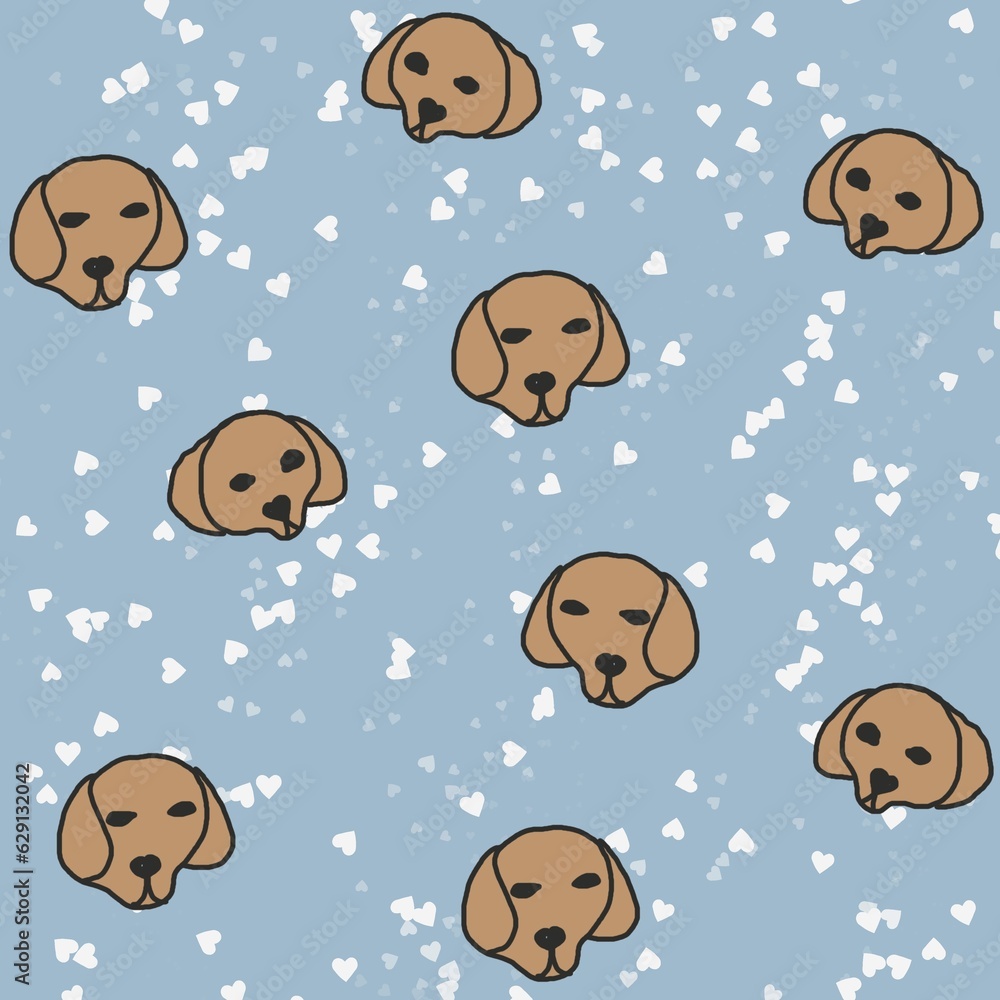 seamless pattern with animals seamless pattern with animals