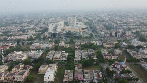 Wallpaper Mural High angle view of city Torontodigital.ca