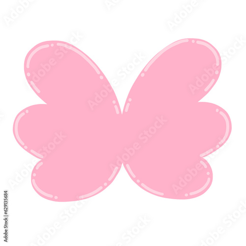 Pink Butterflies Cartoon illustration Pink Butterfly Cute Element
