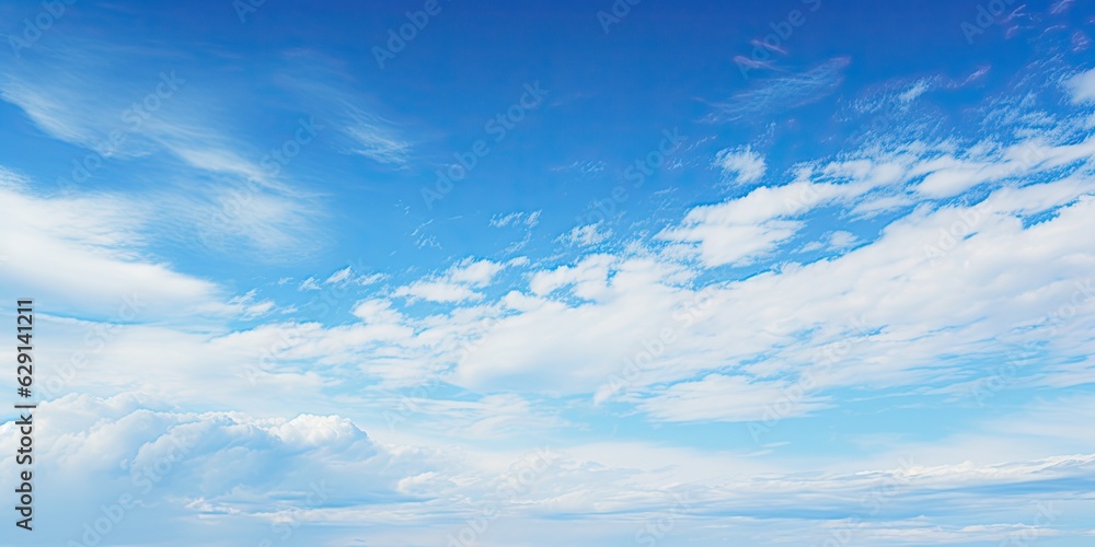 Summer sky. Blue and white cloudscape. Nature beauty. Abstract sky with clouds. Sunlight beautiful view Summer sky. Blue and white cloudscape. Nature beauty. Abstract sky with clouds. Sunlight beautiful view