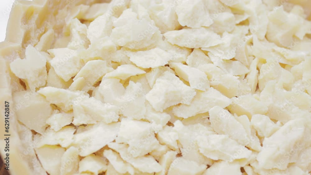 Italian Parmesan cheese flakes on table Italian Parmesan cheese flakes on table