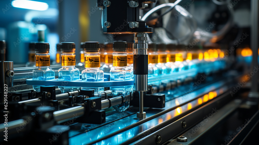 Pharmaceutical production line Pharmaceutical production line