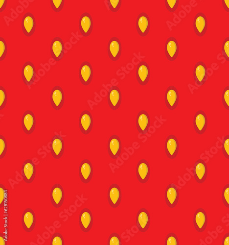 Strawberry skin texture cartoon pattern background