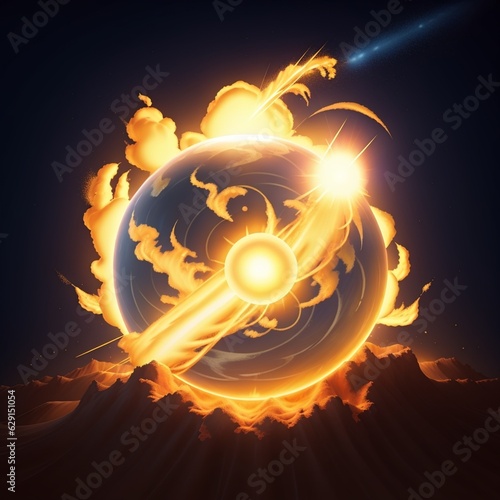 Golden Symbol, Stormy Waves