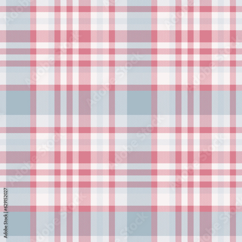 Tartan textile check of vector fabric background with a seamless plaid texture pattern.