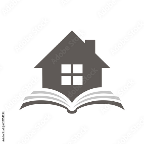 house book vector logo template © joko