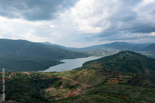 Natural reservoir in Yunnan, China.