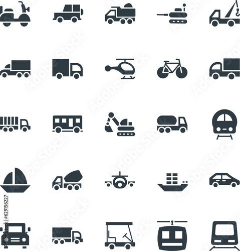 Transport Cool Vector Icons 2