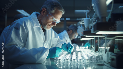 Inside the Lab: A Pharmaceutical Team at Work on Medicine Production