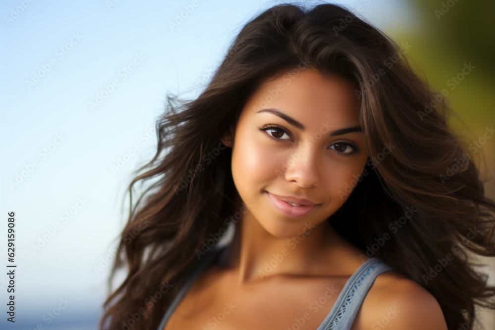 Beautiful 22 year old young Latino woman Beautiful 22 year old young Latino woman