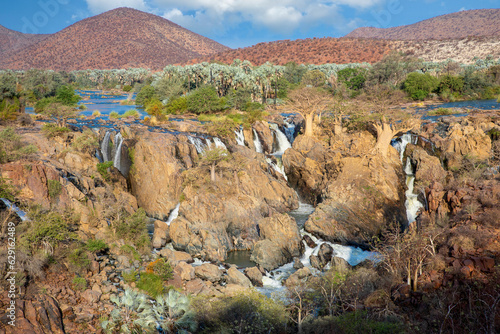 Epupa Falls on the Kuene River, Namibia