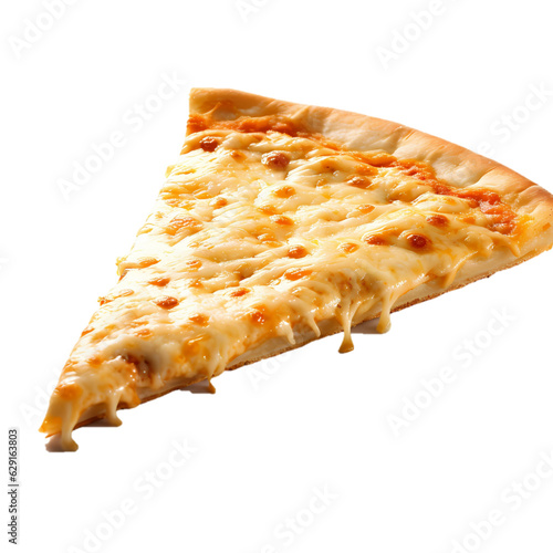 A slice of cheese pizza 