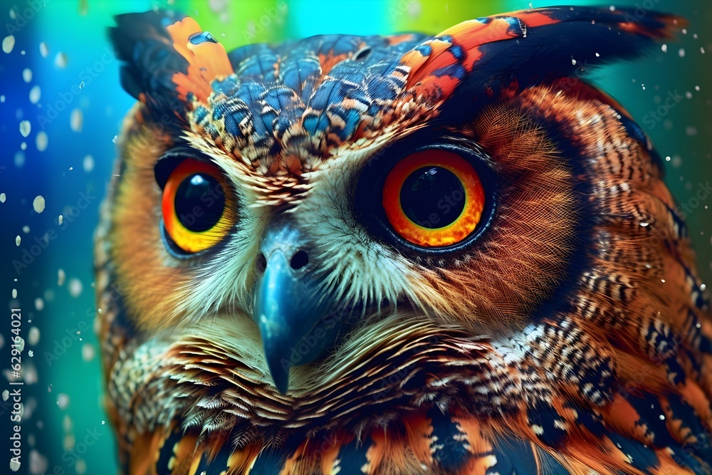 a beautiful owl