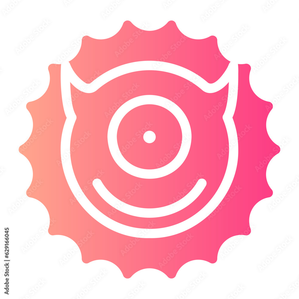 monster gradient icon monster gradient icon