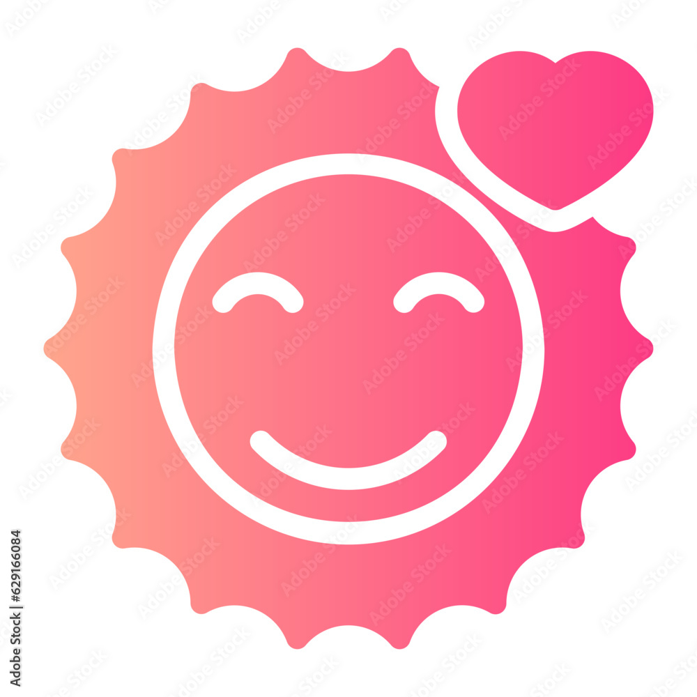 sun gradient icon sun gradient icon
