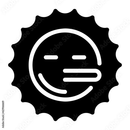 liar glyph icon