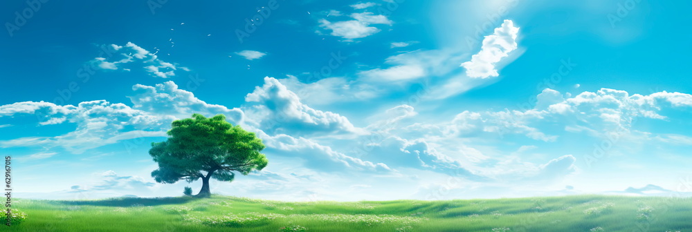 Fototapeta premium nature scene, combining simplicity and natural beauty.