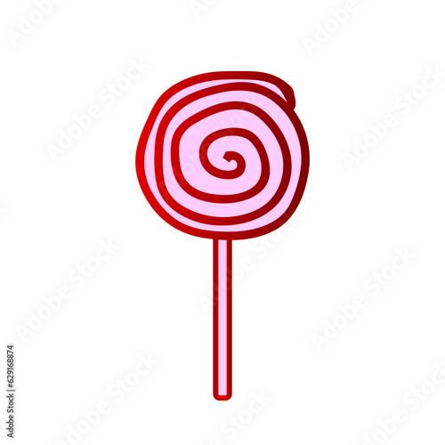 Candy icon on white.