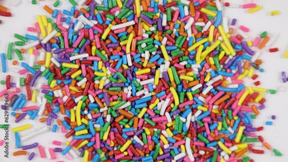 Shiny rainbow candy cake sprinkles Shiny rainbow candy cake sprinkles