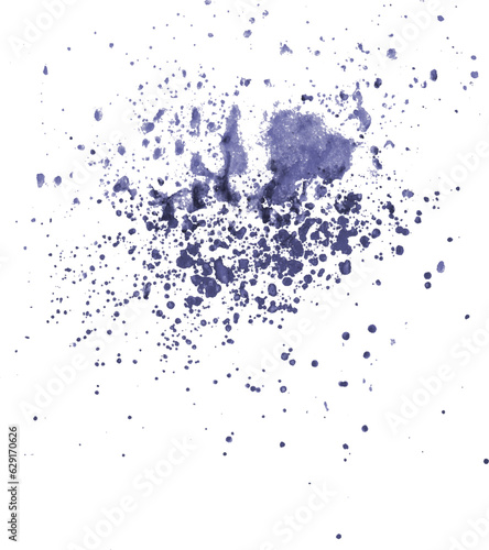 vector purple watercolor splash grunge poster or banner design