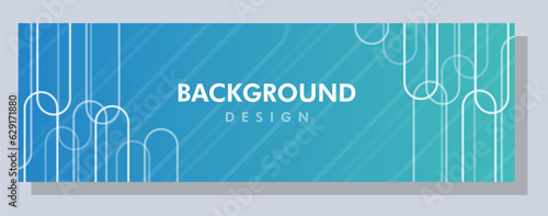 Abstract banner design. Vector shape background. Modern Graphic Template Banner pattern for social media and web sites.