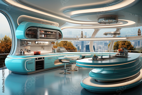 Futuristic Kitchen