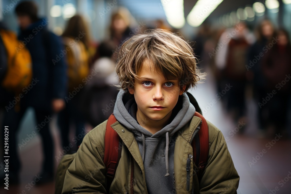 child with bullying problems at school child with bullying problems at school