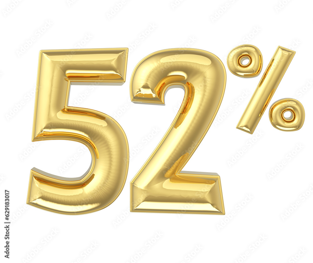 number gold 3d render number gold 3d render