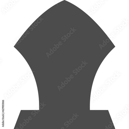 Tombstone Silhouette Element-07
