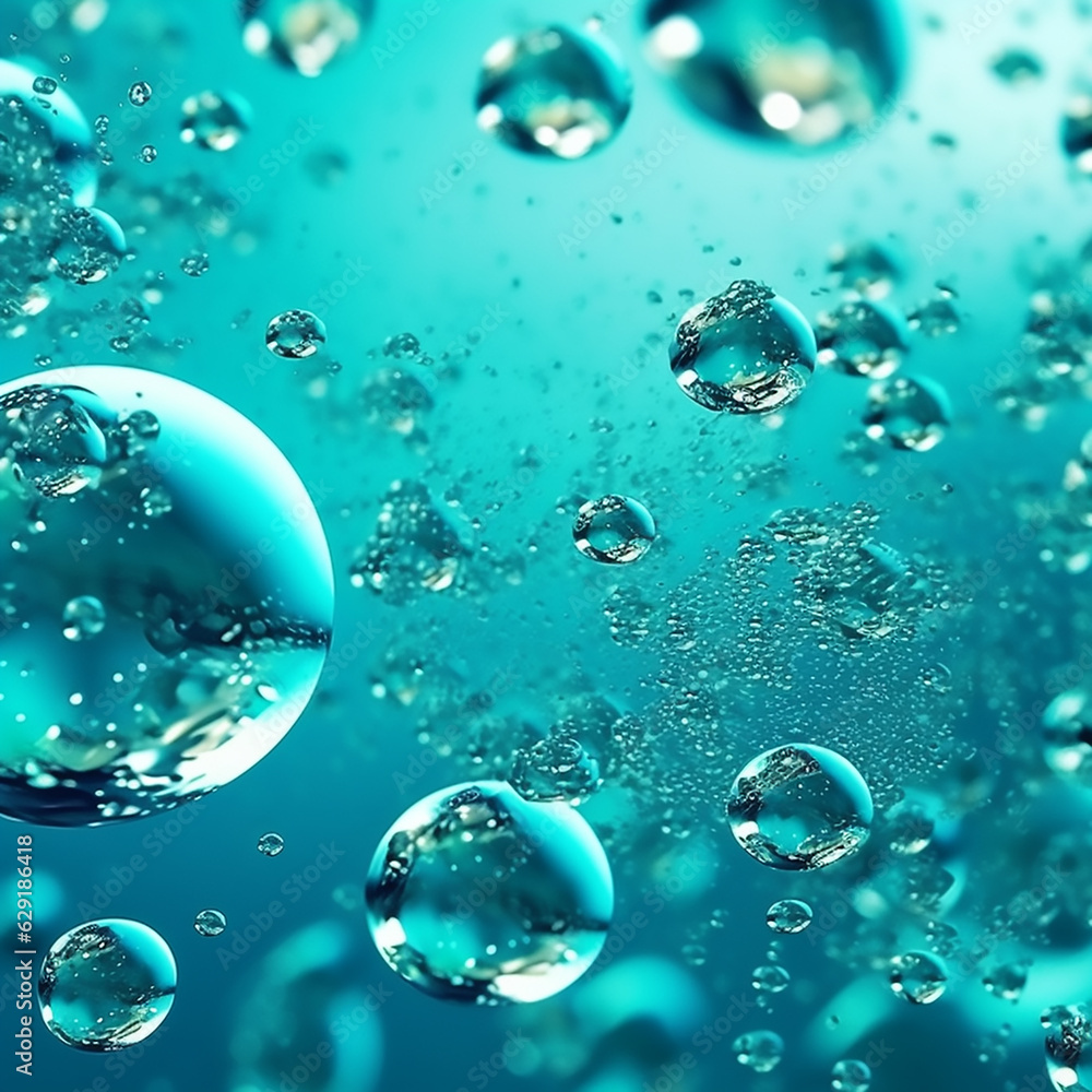 water drops background