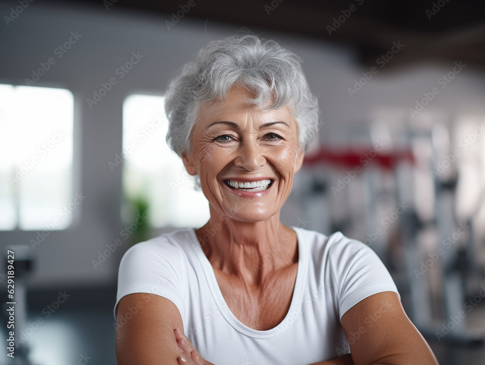 A training program for silver-haired elderly women, radiating vitality and emphasizing exercises to maintain health, beauty, and a youthful spirit, AI generated A training program for silver-haired elderly women, radiating vitality and emphasizing exercises to maintain health, beauty, and a youthful spirit, AI generated