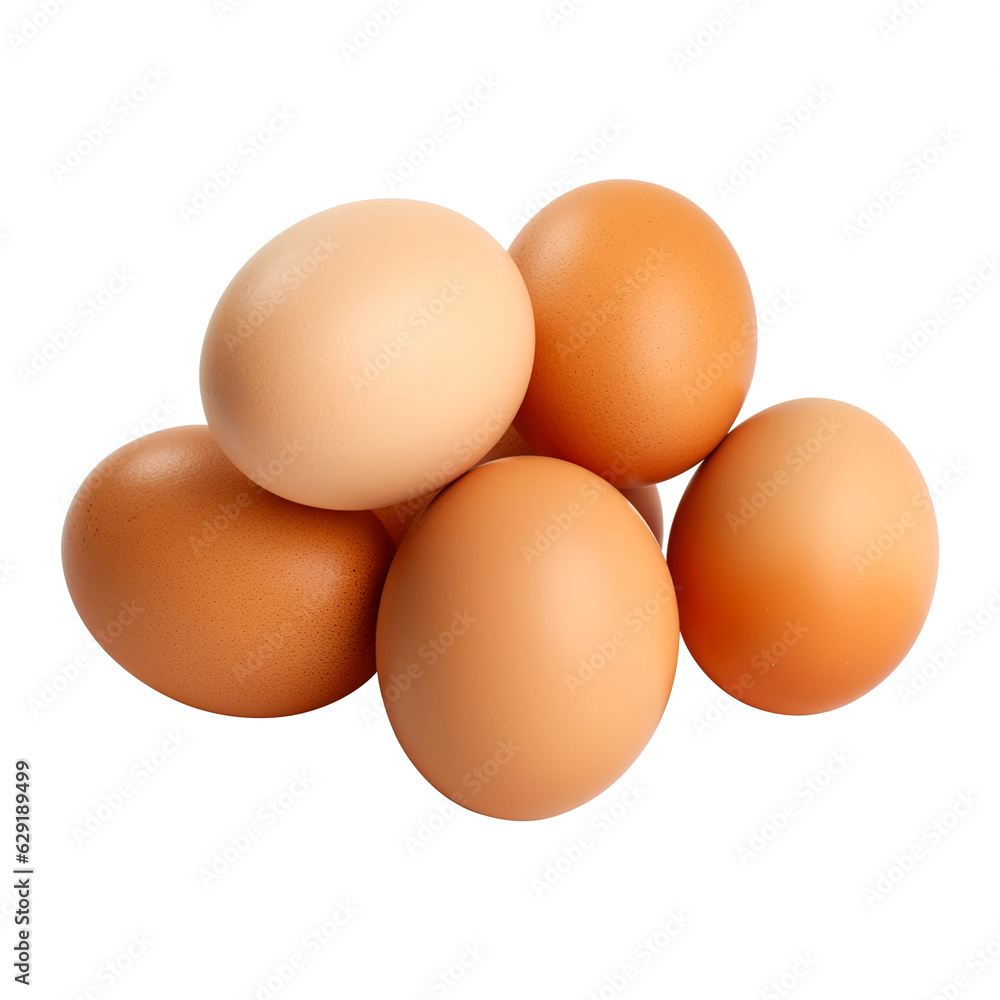 Eggs isolated on transparent background Remove png created with Generative AI, Clipping Path Eggs isolated on transparent background Remove png created with Generative AI, Clipping Path