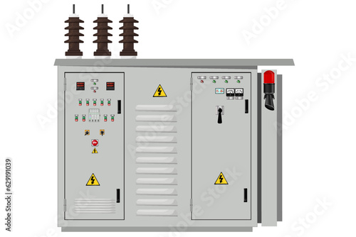 Control Panel. Production control panel and control of computer devices. Touchpad. 