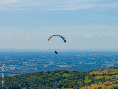 Mont Myon Paragliding drone pictures in France