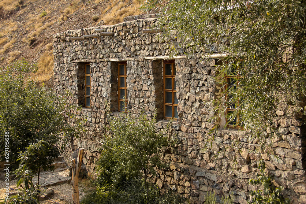 Ston Garden Around Tehran - Along the hills around Tehran, a garden has been built in the form of stones and steps