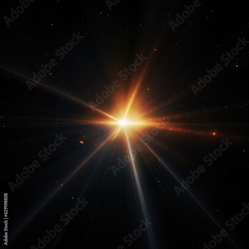 Optical Flare Radiance