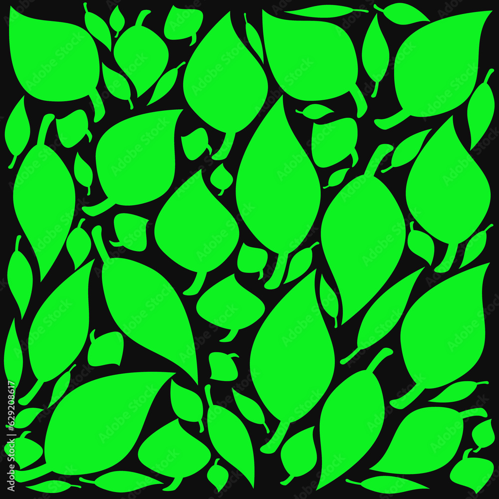 seamless pattern with leaves seamless pattern with leaves