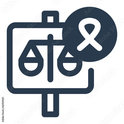 social justice banner icon