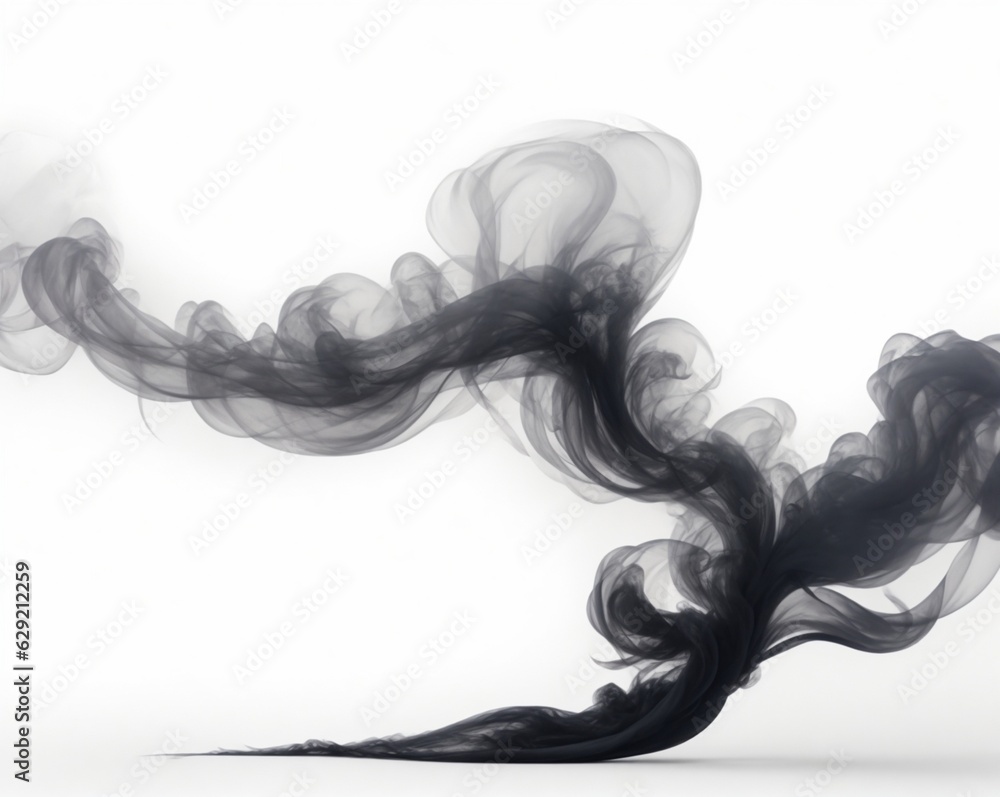smoke on white background smoke on white background