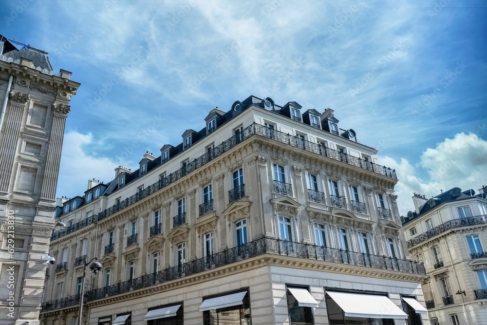 Paris, building, avenue des Champs-Elysees