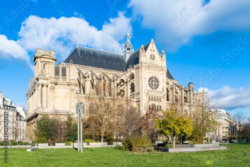 Paris, the Saint-Eustache church