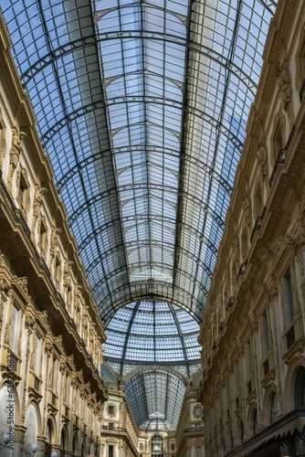 Milan  the galleria Vittorio Emanuel