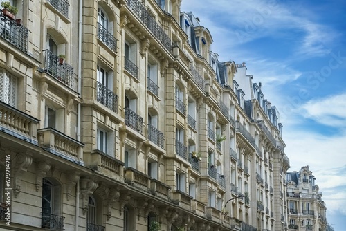 Paris, ancient buildings 