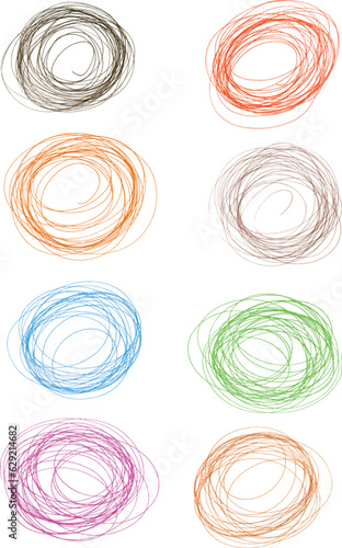 vector sketch pen colorful scrabble new set design