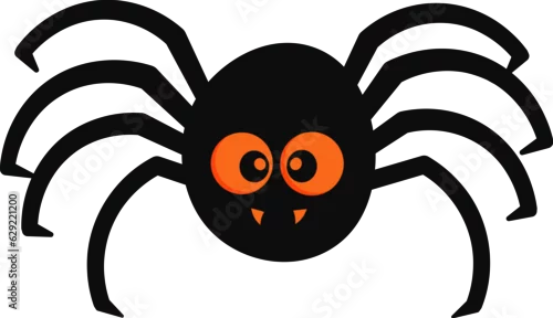 Obraz spider spooky halloween vector