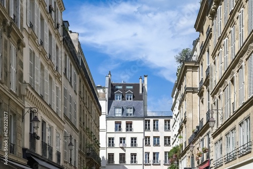 Paris, buildings in the Marais