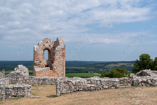 Castle of Csesznek in Hungary