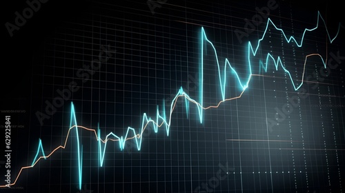 Increasing Graph Upward, charts climbing, increasing profits [Generative AI] 